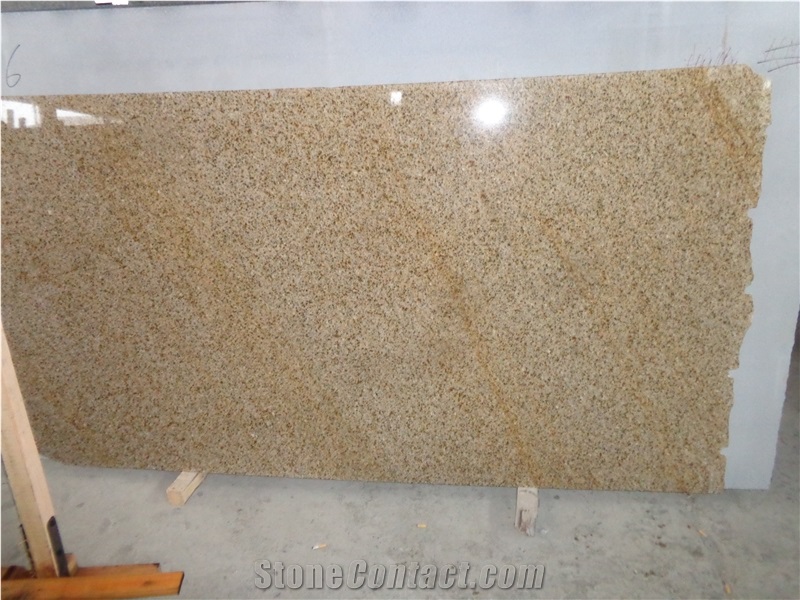 G682 China Gold Granite Polished Slabs for Walling
