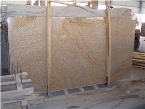 G682 China Gold Granite Polished Slabs for Walling