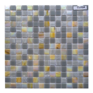 Glass Mosaic Tiles Artificial Kitchen Pool Design