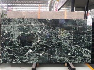 Italy Prada Green Marble Polished Walling Slabs