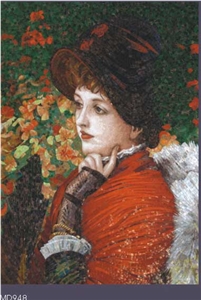 Mosaic Replica Polished Mosaic Art Work Mosaic Portrait