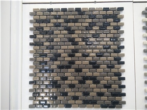 Mosaic Tiles Glass Stone Decoration for Backsplash