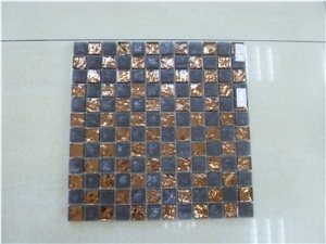 Simple Design China Stone Crystal Mosaic Tiles