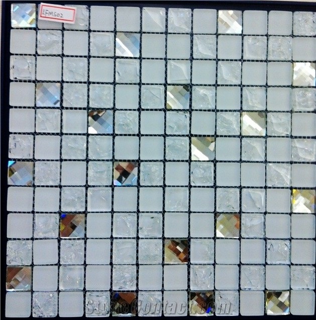 Stone Crystal Mosaic Composited Backsplash Tiles