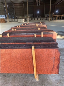 Dyed Red Granite