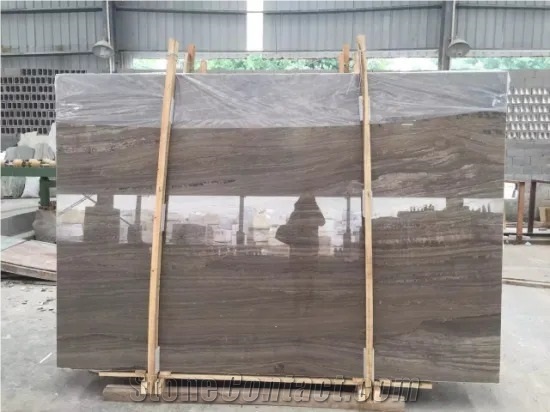 Austria Wooden Brown Marble for Villa Project