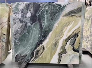 Ming Light Green Marble Slab and Tile