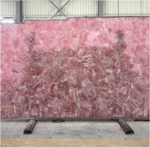 Pink Semiprecious Stone Crystal