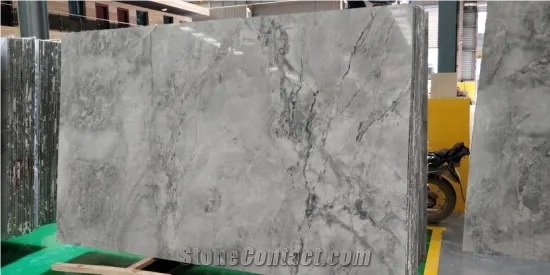 Super White Marble Slab in China Stone Market