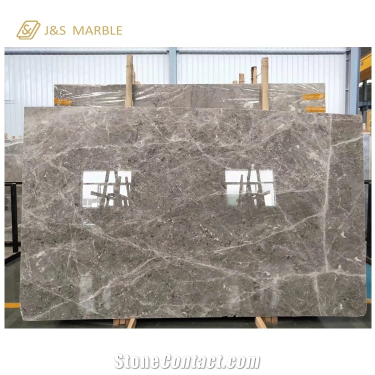 Athena Grey Marble Wall Panel for Tv Background