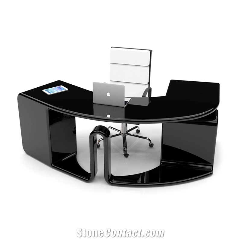 Custom Design Furniture Modern White Office Table