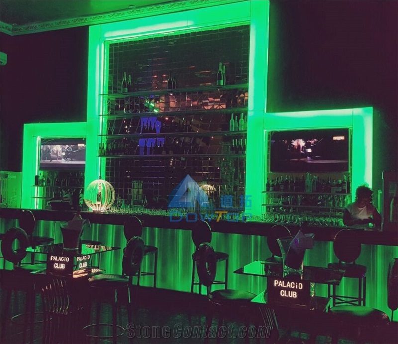 Custom Restaurant Illuminated Countertops