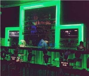 Custom Restaurant Illuminated Countertops