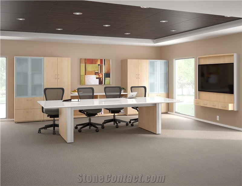 High End Corian Conference Table Meeting Desk