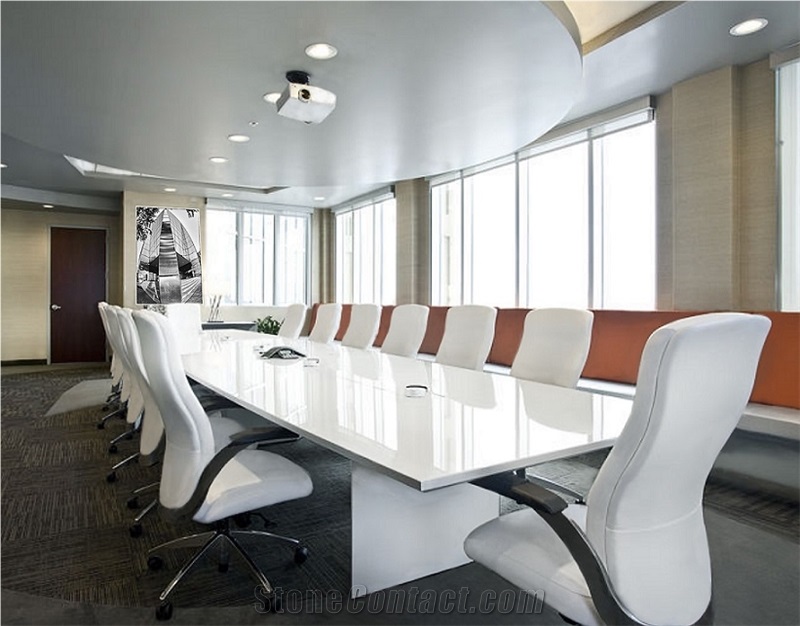 High End Corian Conference Table Meeting Desk