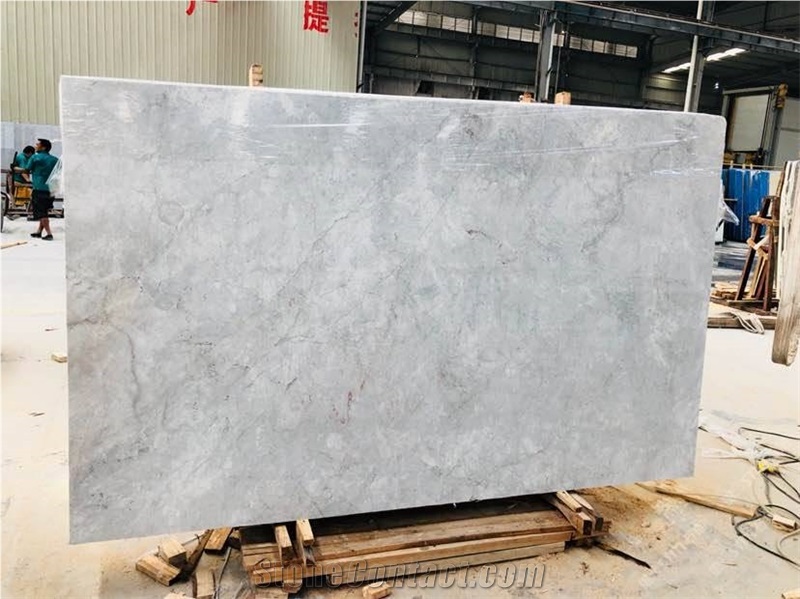 Abba Grey Marble Tiles and Yabo White Slabs