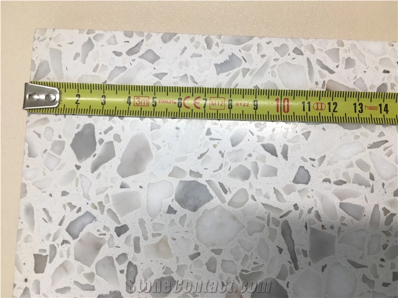Big Size Polished Cement Terrazzo Slab and Tile
