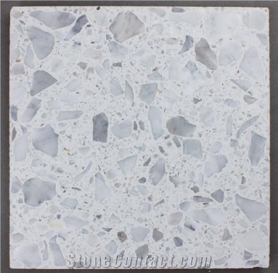 Cheap Men-Made Cement Terrazzo Bathroom Flooring