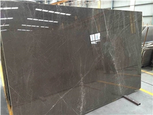 Coffee Mousse Brown Marble Slab for Bathroom Wall