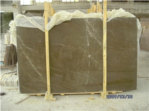 Coffee Mousse Brown Marble Slab for Bathroom Wall