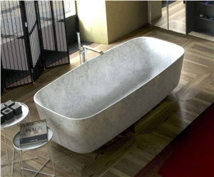 Modern Stone Marble Freestanding Bathtub