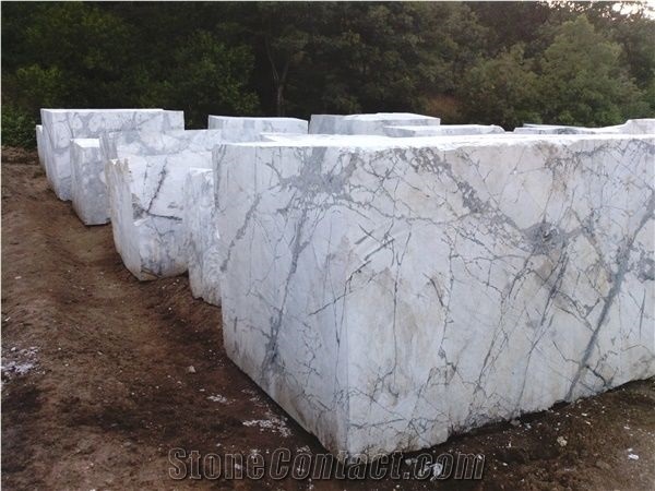 Turkey Polished White Color Iceberg White Marble