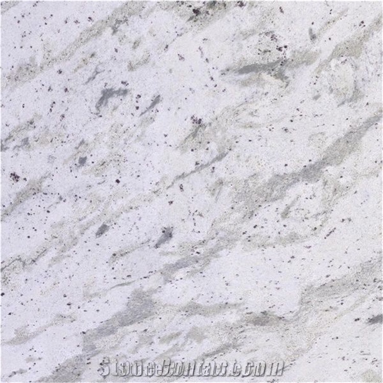 Andromeda White Granite Kitchen Countertop