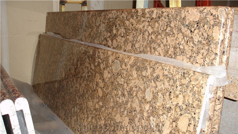 Brazil Giallo Fiorito Veneziano Granite Slabs Tile