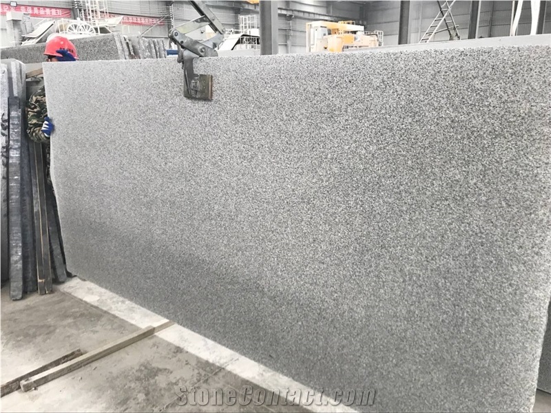 Cheap China Grey Granite G603 Flamed Brushed Slabs