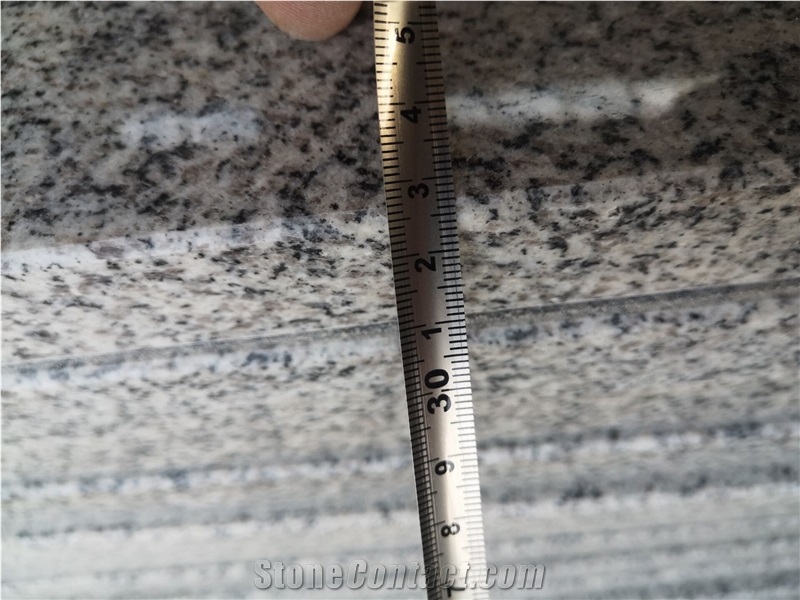 China Bianco Crystal Granite G603 Polished Steps
