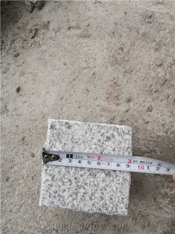 China Sesame Grey Granite G603 Cobblestones,Setts
