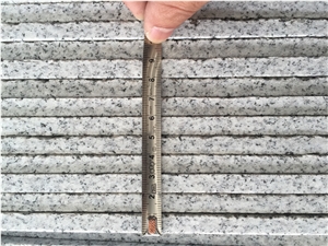 China Sesame White Granite G603 1cm Flooring Tiles