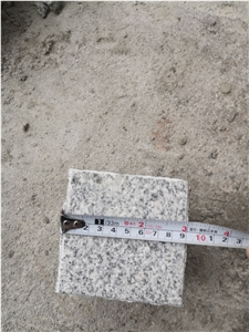 China Sesame White Granite G603 Cobble Stone Paver