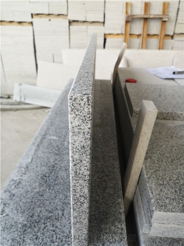 China Sesame White Granite G603 Steps Stairs Riser