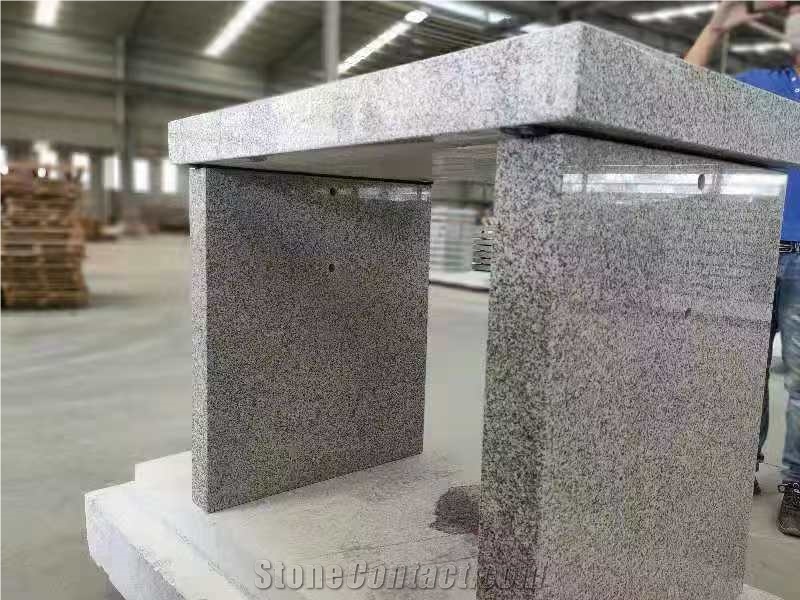 China Sesame White Granite G603 Tables Benches