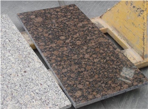 Finland Baltic Braun Extra Dark Granite Slabs Tile