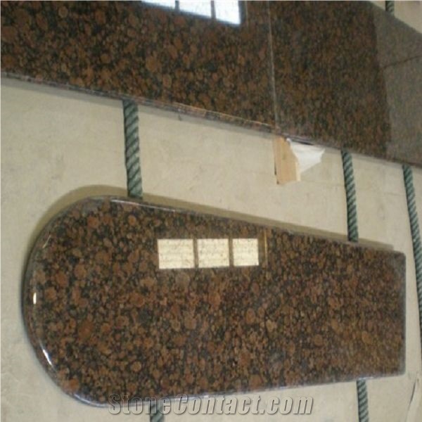 Granite Baltic Brown Prefab Kitchen Countertops