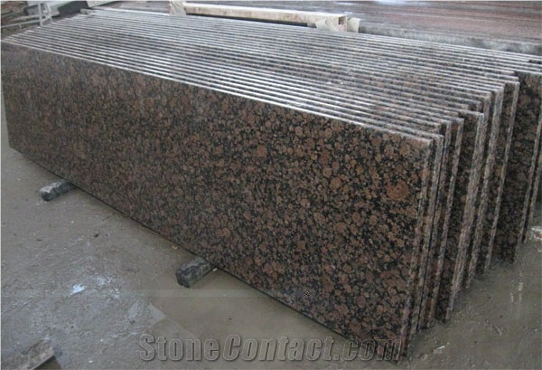 Granite Baltic Brown Prefab Kitchen Countertops