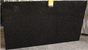 India Black Galaxy Granite 2cm 3cm Slabs Tiles