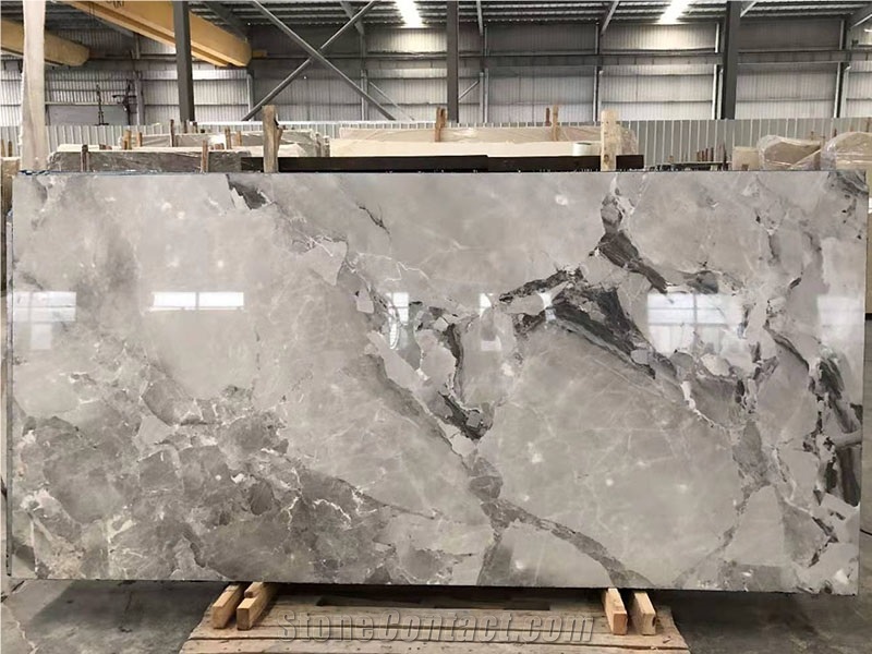 China Grey Marble Slab