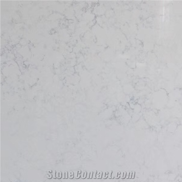 Carrara White Quartz Countertop