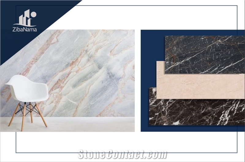 Travertine, Marble, Granite