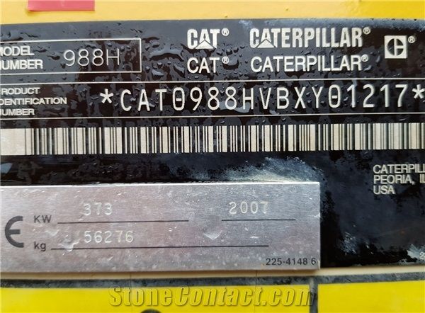 Caterpillar 988h - Loader Block Handler