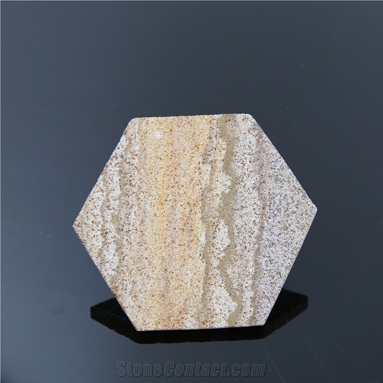 Absorbent Natural Stone Sandstone Drink Coaster