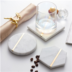 Cup Coaster Marble for Coffee Cup Mat