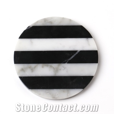 Hexagon/Round Marble Stone Coaster
