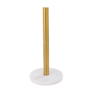Marble Paper Holder Copper Plated Standing