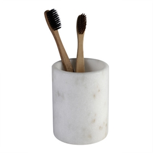 Marble Pen/Toothbrush/Cosmetic Brush Holder