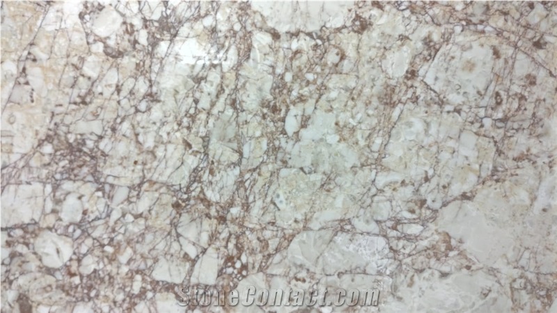 Kunooz Andalus Brown Marble Tiles, Polished