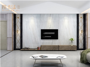 Black and White Root+Domestic Blue Sands Wall Panels
